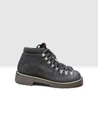 Pedula in camoscio nero