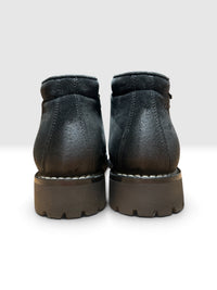 Pedula in camoscio nero