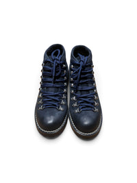 Pedula in camoscio blu