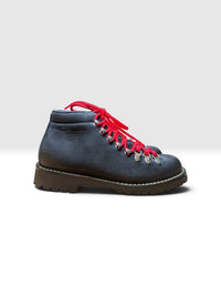 Pedula in camoscio blu