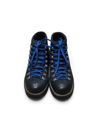 Pedula in camoscio blu
