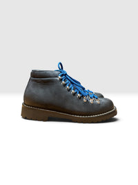 Pedula in camoscio blu