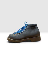 Pedula in camoscio blu