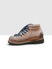 Taupe suede hiking boot