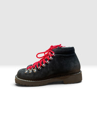 Pedula in camoscio nero