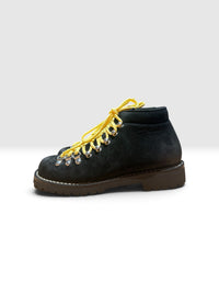 Pedula in camoscio nero