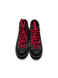 Dark brown suede hiking boot