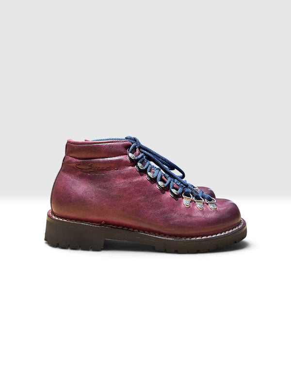 Pedula in pelle bordeaux